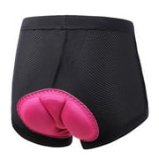 Clearance Comfortable Daily Underwear Multi-Color Unisex Padded Gel Shorts Fully Breathable Underpants for Cycling Riding Touring